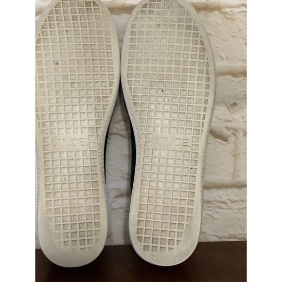 Vince Women's Black Leather Casual Slip-On Shoes Size 8M - Picture 13 of 16